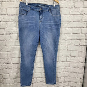 OLD NAVY | Medium Wash Rockstar High Rise Denim Jeans Sz 18 Petite